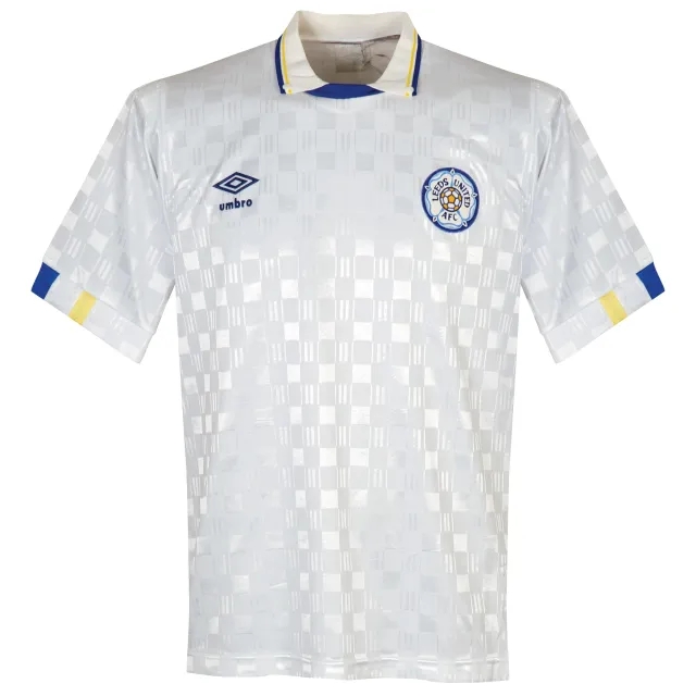 Umbro Leeds United 1988-1990 Home Shirt - USED Condition (Great)