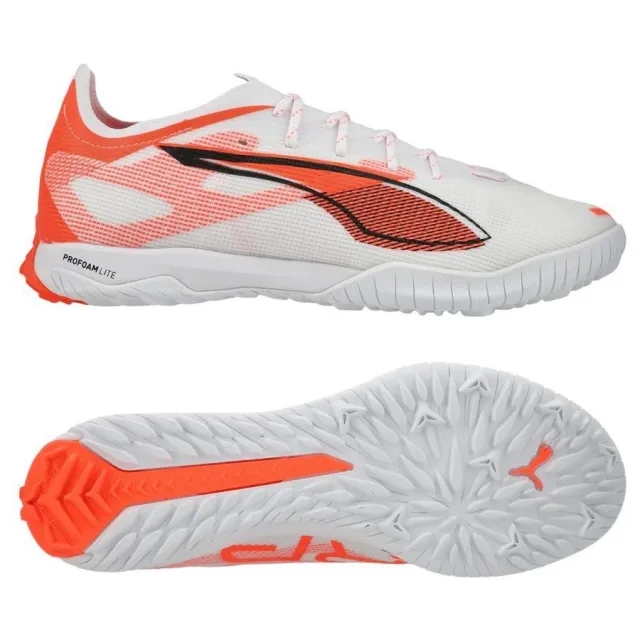 Puma Ultra 5 Pro Cage Tt Unlimited - Puma White/Puma Black/Glowing Red - ['White']