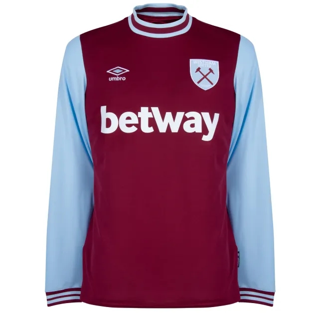Umbro West Ham Home L/S Shirt 2024-2025