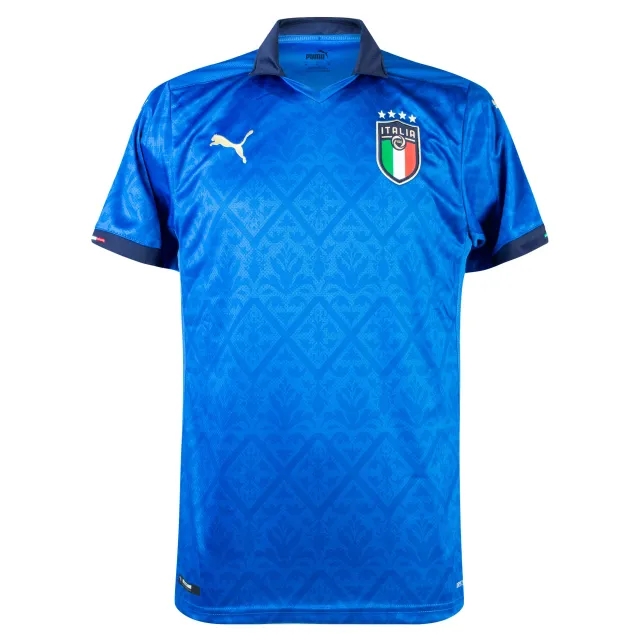 Puma Italy Mens SS Home Shirt 2020