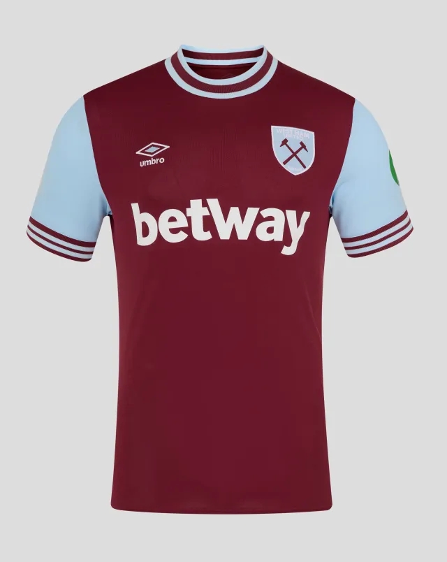 Castore West Ham 24/25 Women's Home Jersey Ss - Burgundy