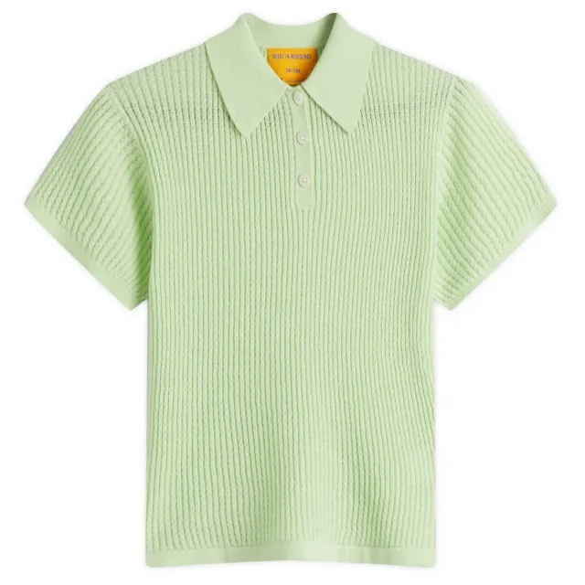 GUEST IN RESIDENCE Women's Shrunken Cashmere Polo Mint