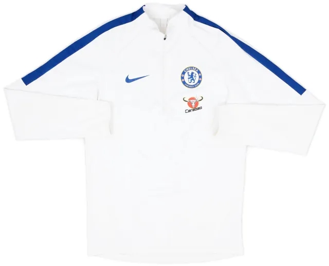 2017-18 Chelsea Nike 1/4 Zip Training Top - 7/10 - (S)