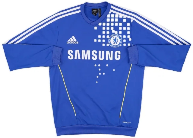 2011-12 Chelsea adidas Sweat Top - 9/10 - (S)