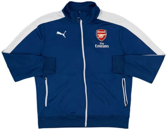 2015-16 Arsenal Puma Track Jacket - 5/10 - (L)