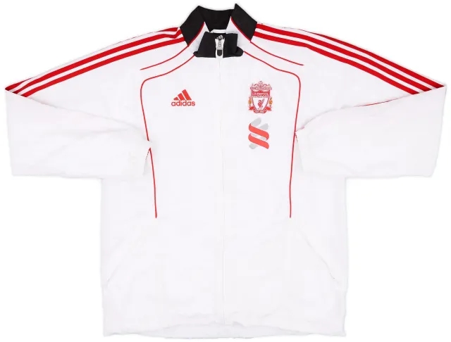 2010-11 Liverpool adidas Track Jacket - 8/10 - (L)