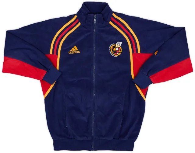 2000-02 Spain adidas Track Jacket - 9/10 - (L.Boys)