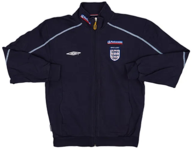 2002-04 England Umbro Track Jacket - 8/10 - (S)
