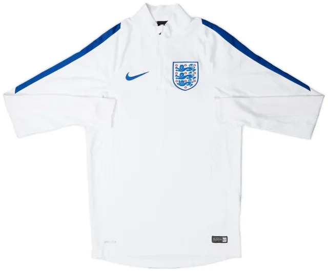 2016-17 England Nike 1/4 Zip Training Top - 8/10 - (S)