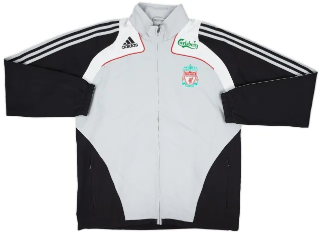 2008-09 Liverpool adidas Track Jacket - 7/10 - (M/L)