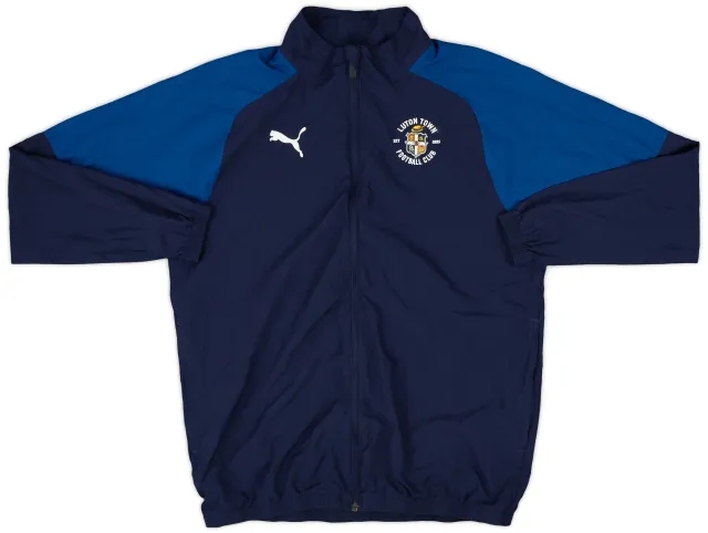 2018-19 Luton Town Puma Track Jacket - 10/10 - (M)