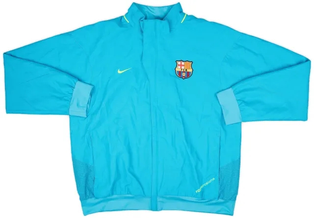 2007-08 Barcelona Nike Track Jacket - 9/10 - (XL)