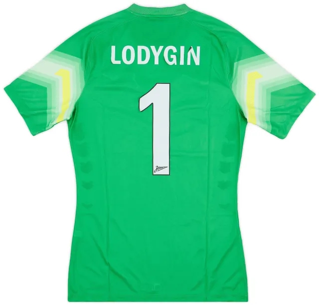 Nike 2014-15 Zenit St. Petersburg Authentic GK S/S Shirt Lodygin #1 - 5/10 - (M)