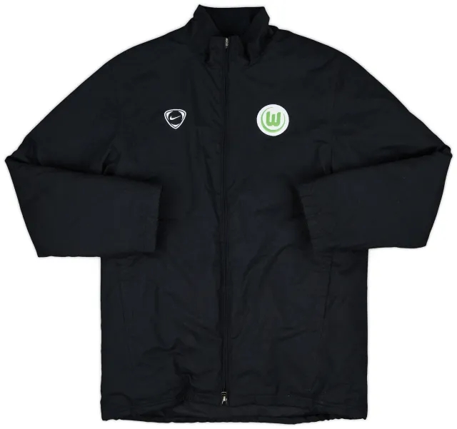 2006-07 Wolfsburg Nike Padded Bench Coat - 8/10 - (S)