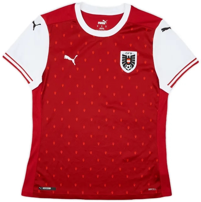Puma 2020-22 Austria Home Shirt - 9/10 - (Women's M)