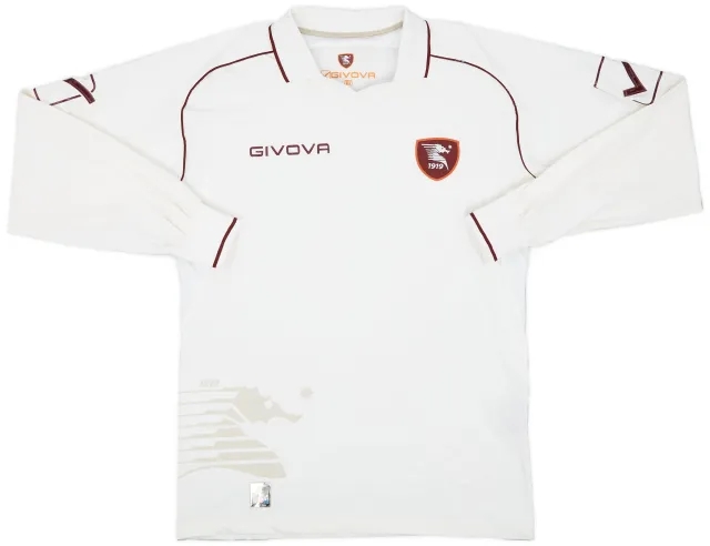 2010-11 Salernitana Away L/S Shirt - 9/10 - (XL)