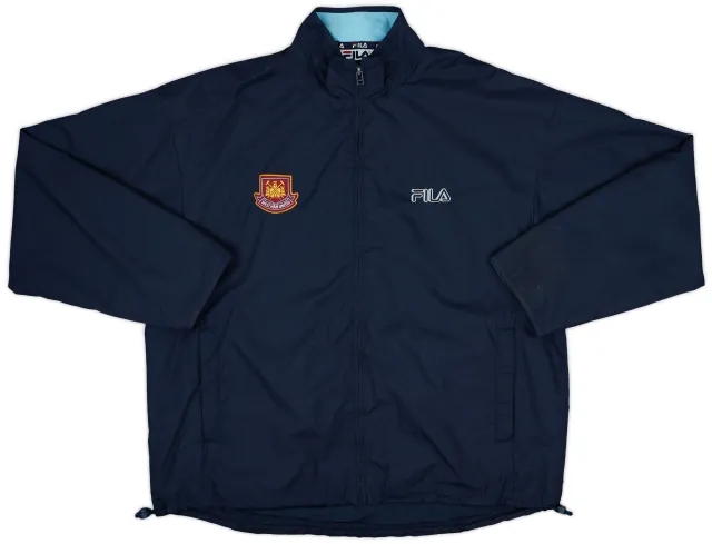 2000-02 West Ham Fila Rain Jacket - 9/10 - (L)