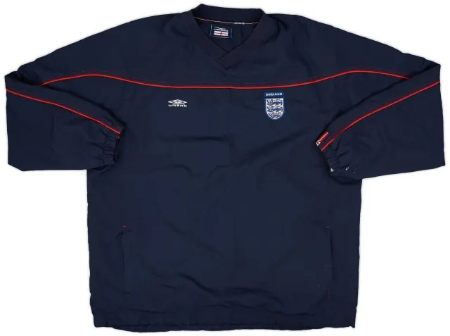 2002-04 England Umbro Drill Top - 7/10 - (XL)
