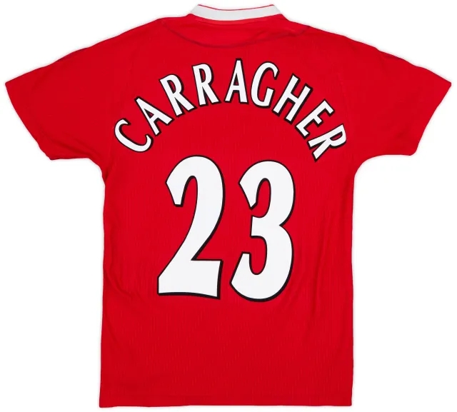 Reebok 2002-04 Liverpool Home Shirt Carragher #23 - 8/10 - (S)