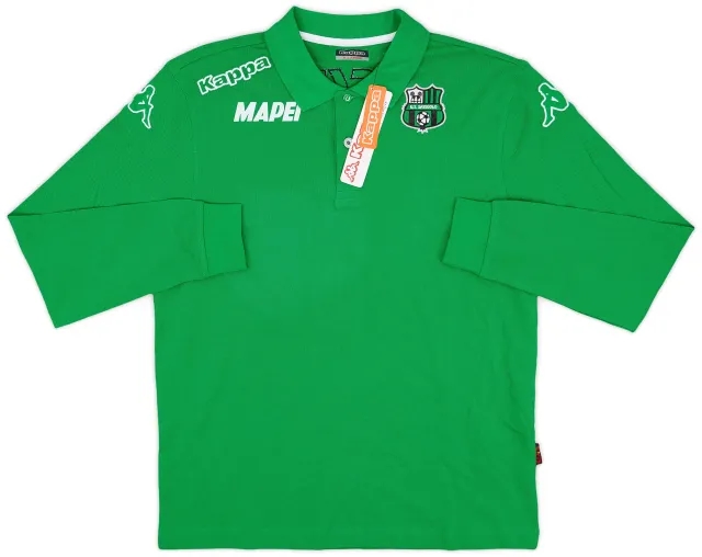 2015-16 Sassuolo Kappa Polo L/S Shirt (XL)