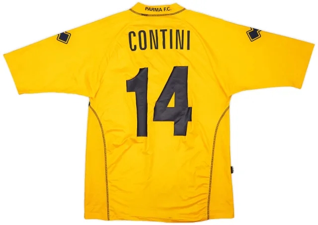 Errea 2005-06 Parma Away Shirt Contini #14 - 6/10 - (XL)