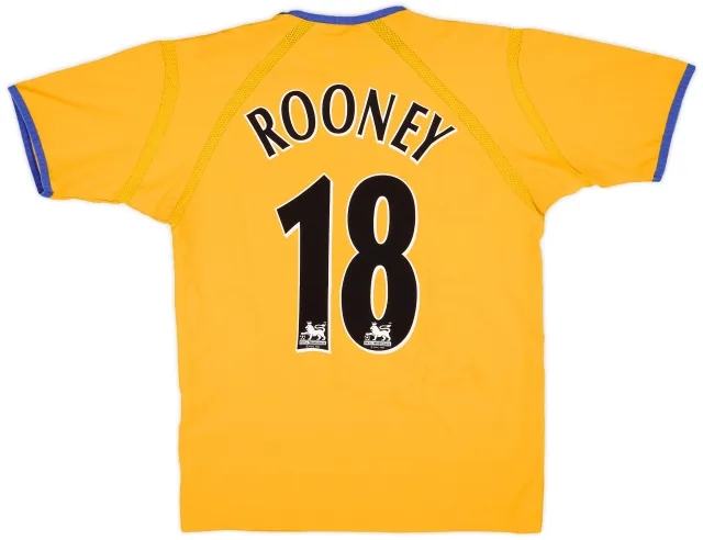 Puma 2003-04 Everton Away Shirt Rooney #18 - 9/10 - (S)