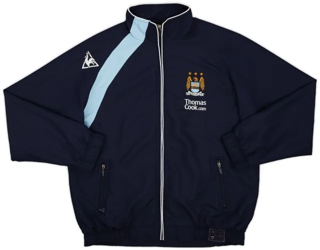 2007-09 Manchester City Le Coq Sportif Track Jacket - 8/10 - (L)
