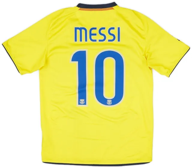 Nike 2008-10 Barcelona Away Shirt Messi #10 - 7/10 - (S)