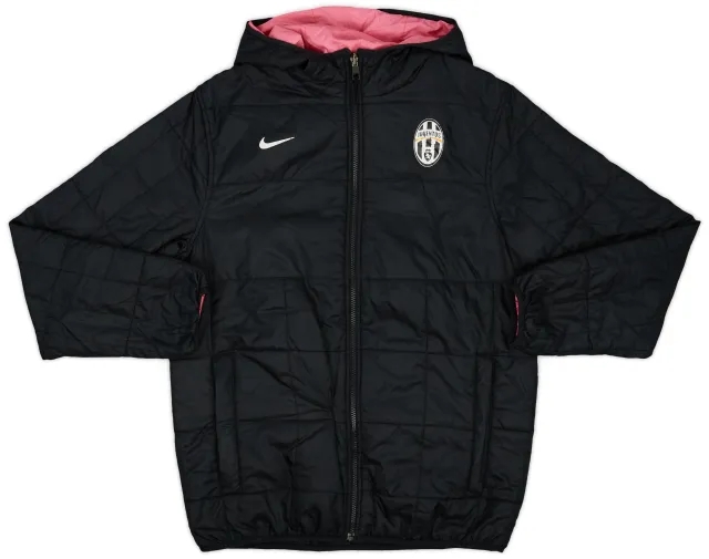 2011-12 Juventus adidas Reversible Padded Jacket - 6/10 - (M)
