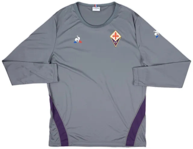2018-19 Fiorentina Le Coq Sportif Training L/S Shirt - 8/10 - (L)