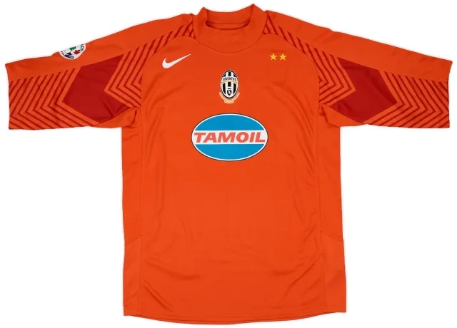 Nike 2005-06 Juventus Match Issue GK S/S Shirt #12