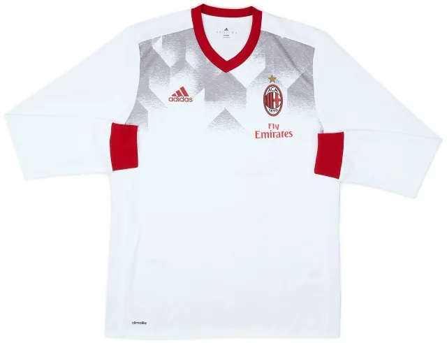 2016-17 AC Milan adidas Training L/S Shirt - 10/10 - (L)