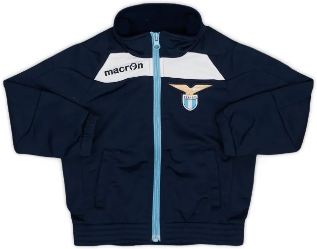 2014-15 Lazio Macron Track Jacket - 7/10 - (12-18 Months)