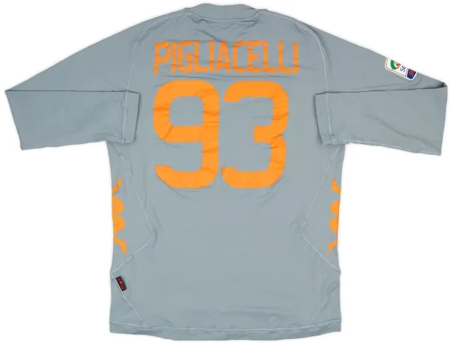 Kappa 2011-12 Roma Match Issue GK Shirt Pigliacelli #93