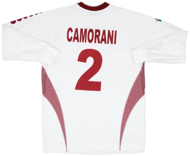 2003-04 Salernitana Match Issue Away L/S Shirt Camorani #2