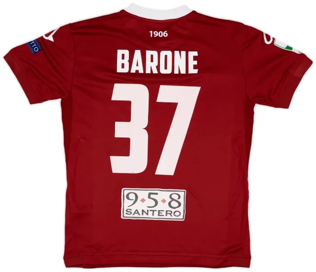 2016-17 Spezia Match Issue GK Shirt Barone #37