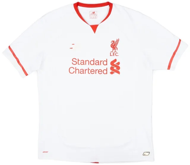 NewBalance 2015-16 Liverpool Away Shirt - 4/10 - (XL)
