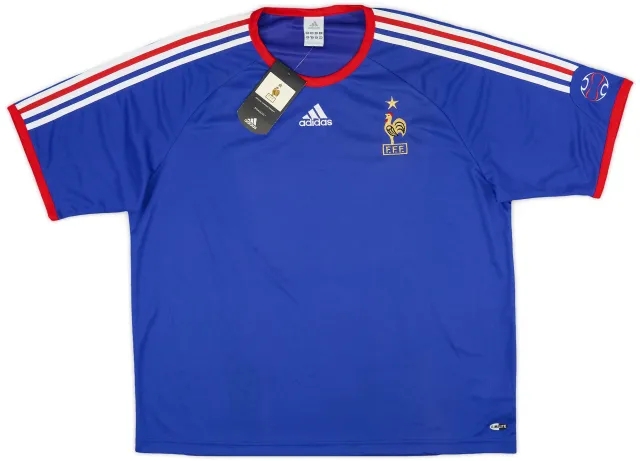 adidas 2006-07 France Basic Home Shirt (XXL)