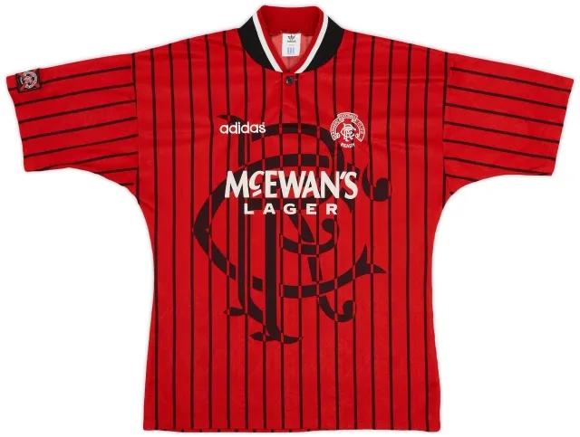 adidas 1994-95 Rangers Away Shirt - 9/10 - (M/L)