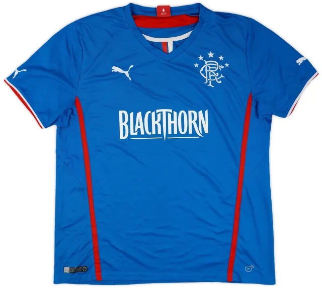 Puma 2013-14 Rangers Home Shirt - 9/10 - (XL)