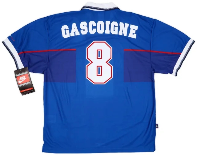 Nike 1997-99 Rangers Home Shirt Gascoigne #8 (XXL)