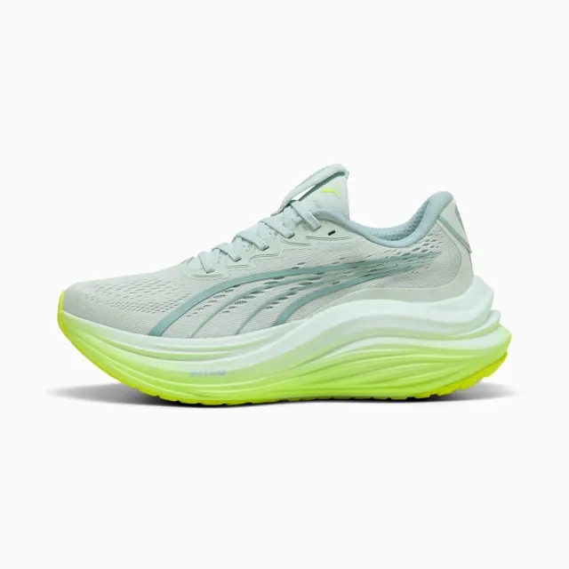 PUMA Magmax Nitro™ Running Shoes Women, Peaceful Blue/Yellow Alert