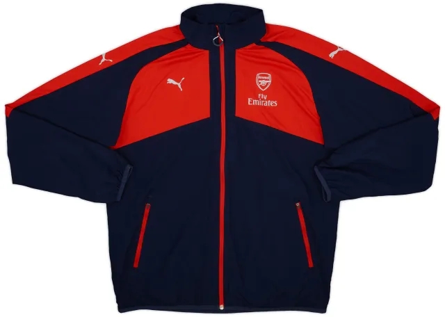 2017-18 Arsenal Puma Track Jacket - 9/10 - (XL)