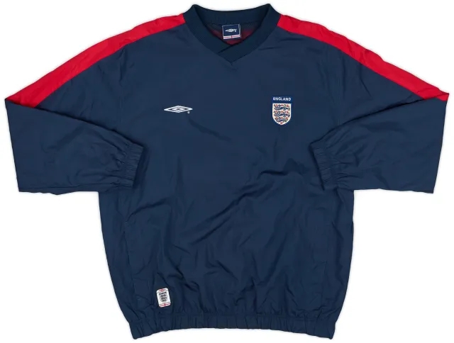 2002-04 England Umbro Drill Top - 5/10 - (M)