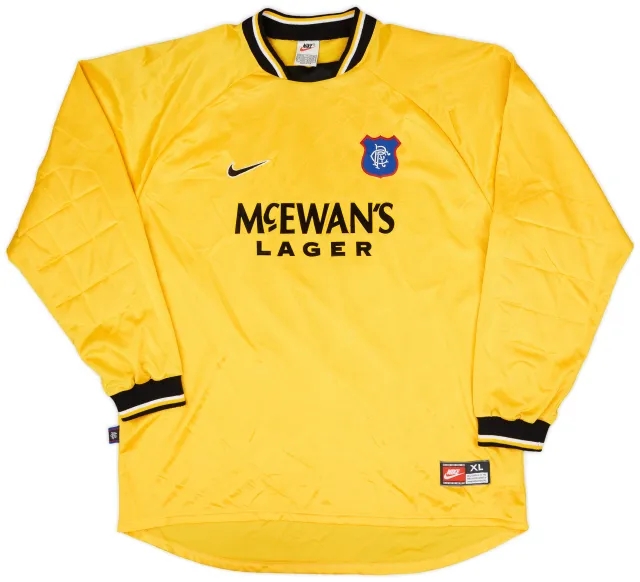 Nike 1997-99 Rangers GK Shirt - 9/10 - (XL)