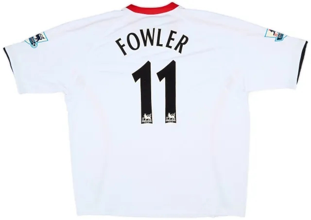 Reebok 2005-06 Liverpool Away Shirt Fowler #11 (XXL)