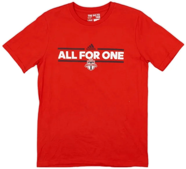 2020 Toronto FC adidas Cotton Tee - 8/10 - (L.Boys)