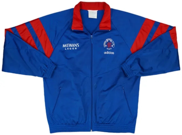 1992-94 Rangers adidas Track Jacket - 7/10 - (XL)