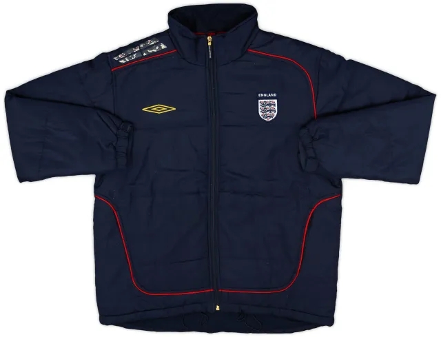 2006-08 England Umbro Padded Bench Coat - 6/10 - (XS)