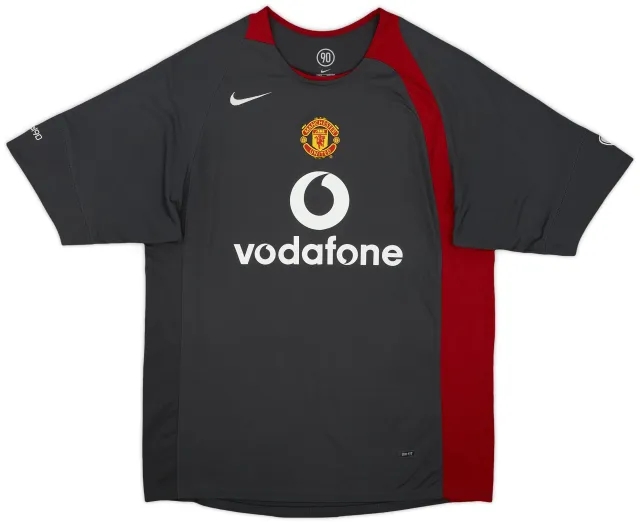 2004-05 Manchester United Nike Training Shirt - 8/10 - (M)